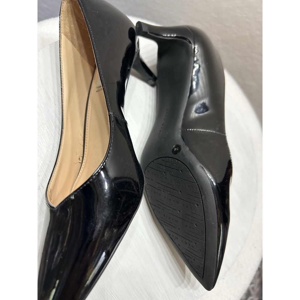 Alex Marie Noelle Black 2" High Heel Shoes Size 7M EUC - Picture 7 of 10